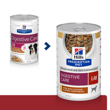 Load image into Gallery viewer, Hill&#39;s Prescription Diet i/d Digestive Care Wet Dog Food With Chicken 12x354g Can
