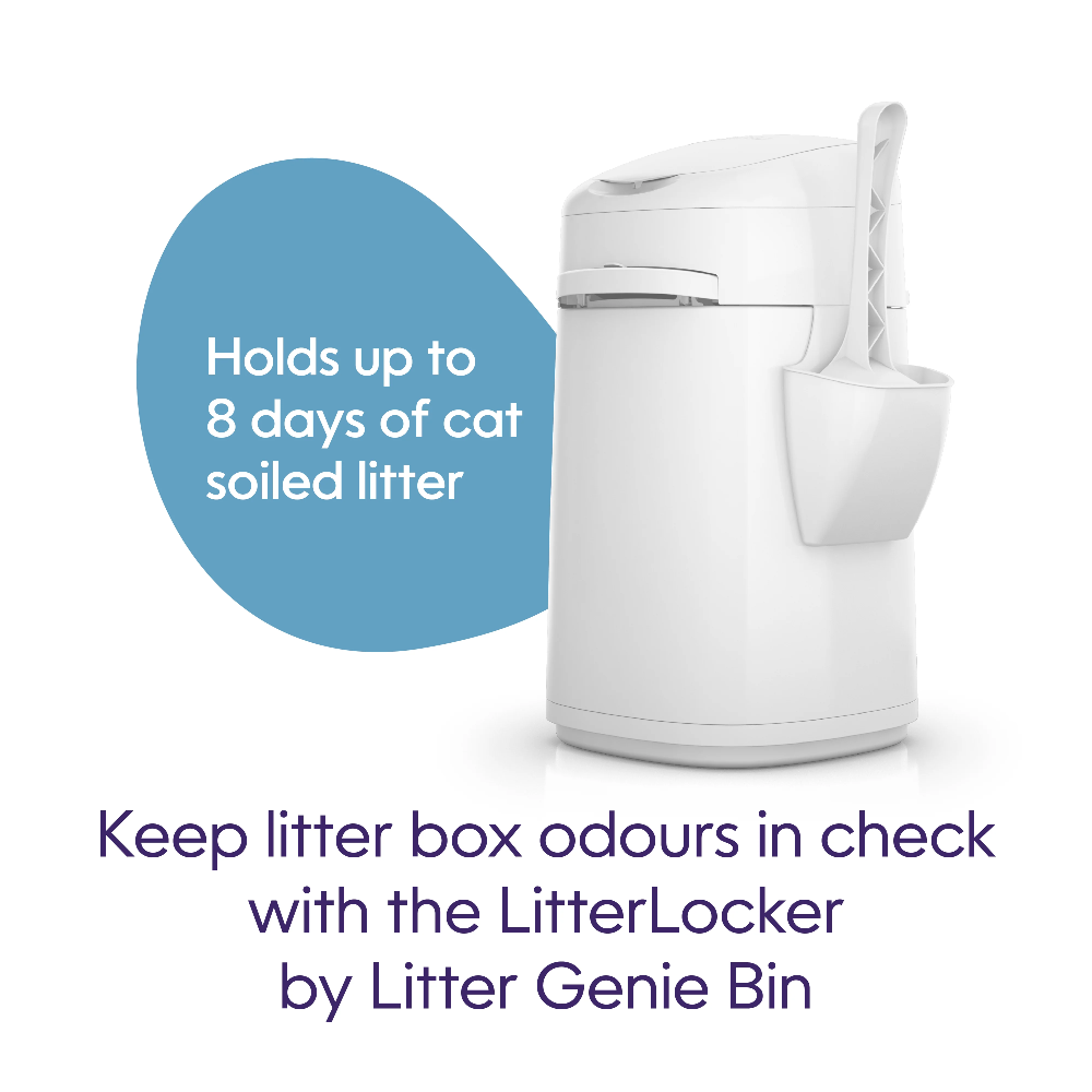 LitterLocker by Litter Genie Bin With Refill Direct4Pet Free