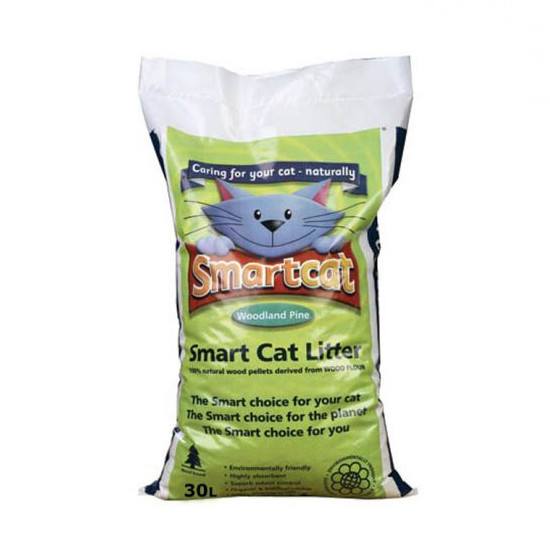 Smart Cat Litter 30L Wood Pellets | Direct4Pet | Free Delivery