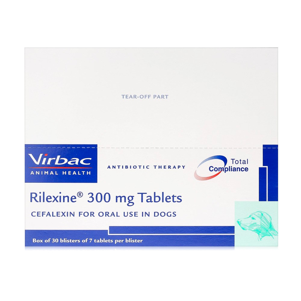 Rilexine 300mg & 600mg Tablets For Dogs
