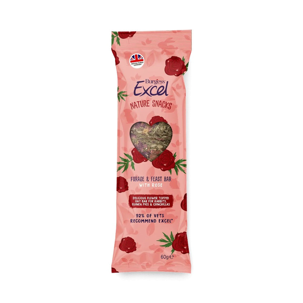 Burgess Excel Forage & Feast Treat Bars For Rabbits & Guinea Pigs
