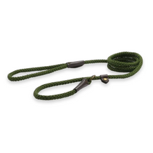 Load image into Gallery viewer, Heritage Rope Slip Lead Green 1.5mx8mm &amp; 1.2mx12mm
