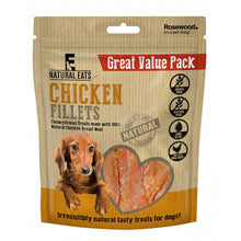Load image into Gallery viewer, Natural Eats Chicken Fillets For Dogs - Various Sizes 
