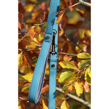 Load image into Gallery viewer, Sotnos Brights Tech Dog Lead – Waterproof Vegan Leather, Neoprene Lined – Choice of Colour &amp; Size
