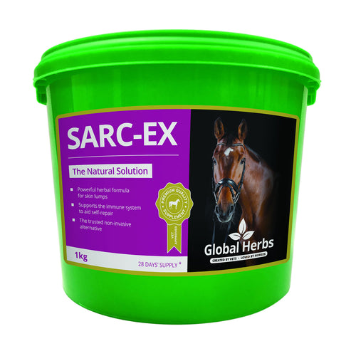 Global Herbs Sarc-Ex Supplement For Skin Lumps - 1kg 