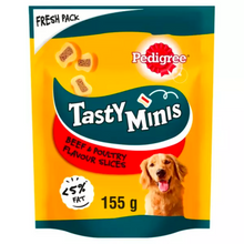 Load image into Gallery viewer, Pedigree Tasty Minis Dog Treats with Beef, Poultry, Chicken and Duck 
