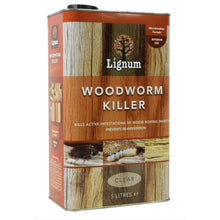 Load image into Gallery viewer, Lignum Woodworm Killer 1ltr &amp; 5ltr
