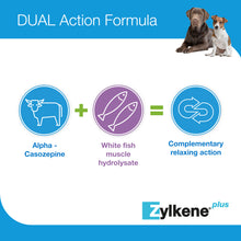 Load image into Gallery viewer, Zylkene Plus Calming Supplement for Cats and Dogs
