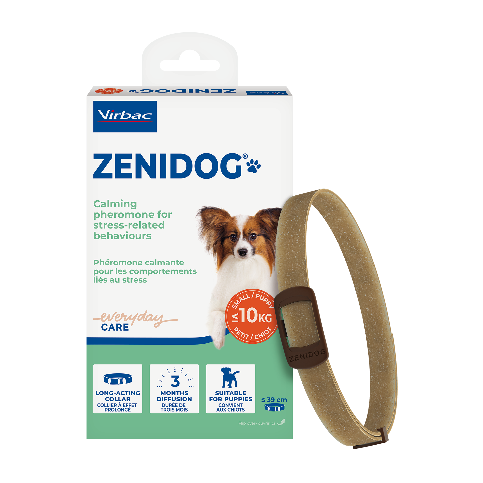 Virbac Zenidog Calming Collar for Small Dogs (Lasts 3 Months)