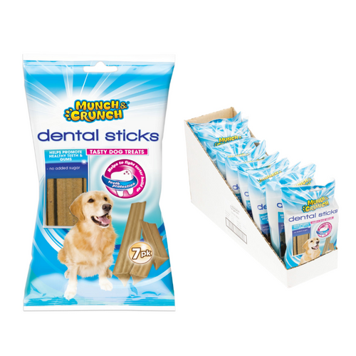 Munch & Crunch Dental Sticks For Dogs x 7 Chews