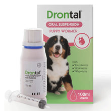 Load image into Gallery viewer, Drontal Puppy Liquid Wormer - All Sizes
