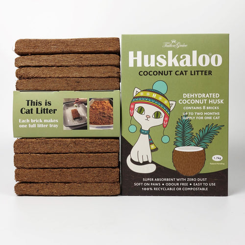 Huskaloo Coconut Cat Litter Various Sizes