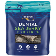 Load image into Gallery viewer, Fish4Dogs Dental Sea Jerky Fish Strips 100g
