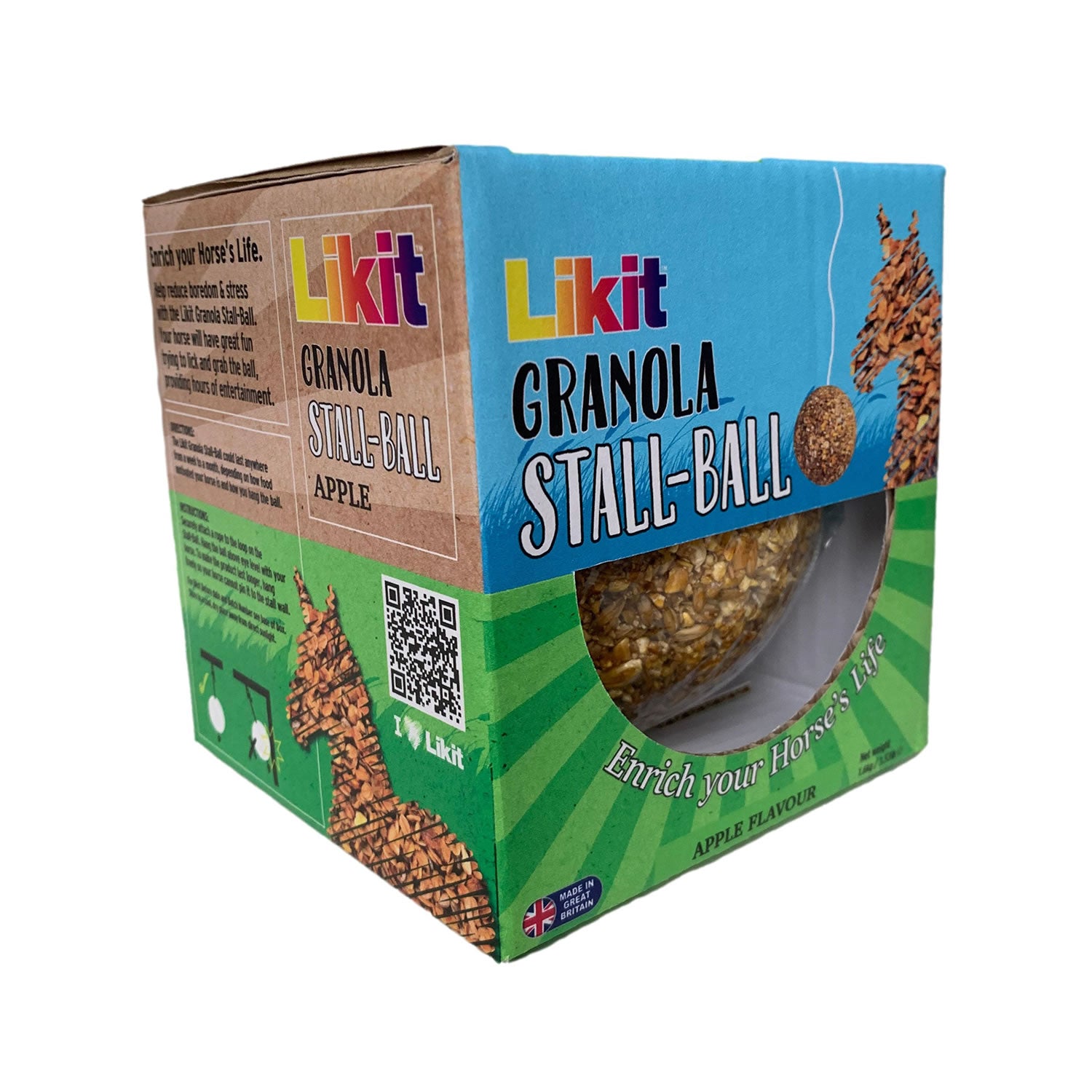 Likit Granola Stall Ball - Boredom Breaker For Horses
