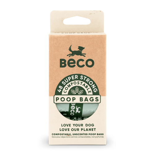 Beco Compostable Dog Poop Waste Bags x 48