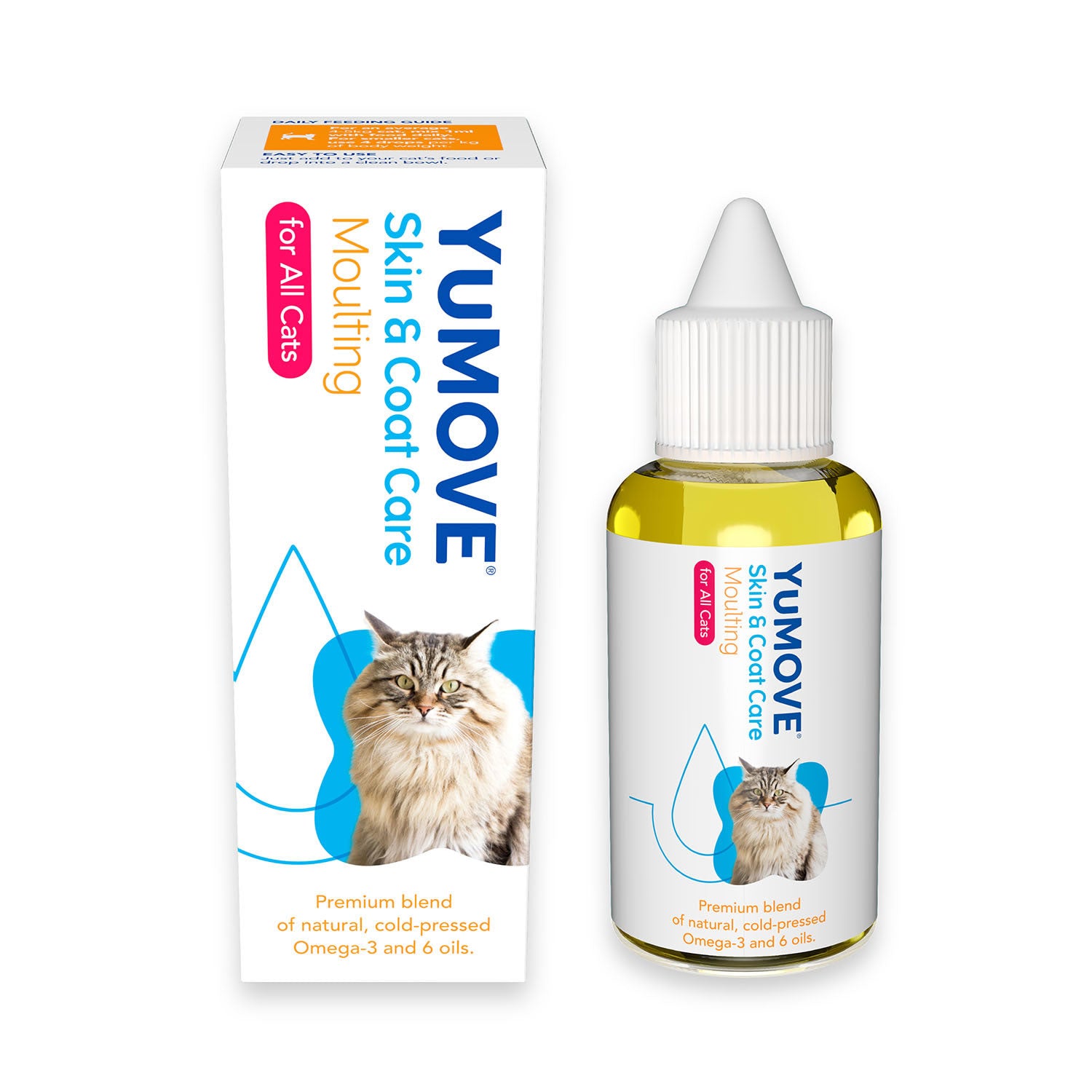 YuMOVE Skin & Coat Care Moulting For All Cats - 50ml