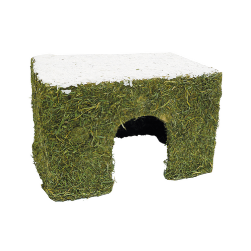 Rosewood Naturals Wintery Hay Cottage, Medium, for Guinea Pigs, Rats and Chinchillas