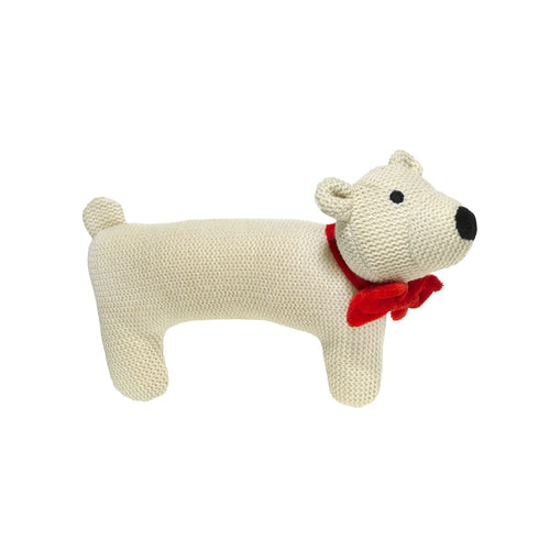 Good Boy Woollie Polar Bear Dog Toy