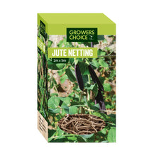 Load image into Gallery viewer, Growers Choice Jute Plant Support Netting - 2m x 5m
