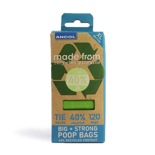 Ancol Made From Poop Bag 8 Rolls 120 Bags