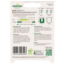 Load image into Gallery viewer, Unwins Brassica Family Seed Bundle

