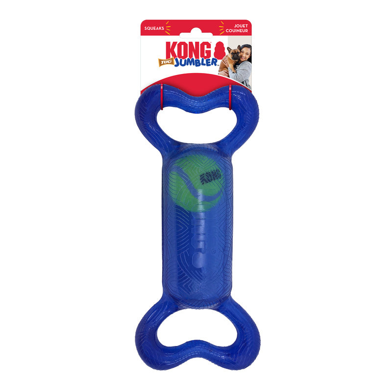 KONG Jumbler Tug Bone Assorted Colours
