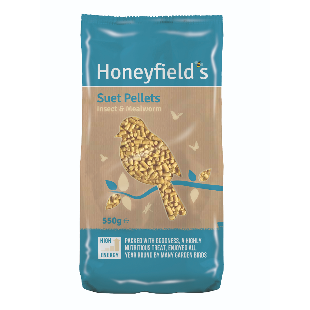 Honeyfield's Suet Pellets With Insect & Mealworm