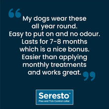 Load image into Gallery viewer, Seresto Flea and Tick Control Collars For Cats, Small Dogs, &amp; Large Dogs
