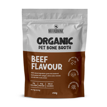 Load image into Gallery viewer, Nutribone Organic Pet Bone Broth Turmeric/Beef 250g
