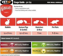 Load image into Gallery viewer, VETIQ Nibblots For Small Animals Carrot 30G, Multipack
