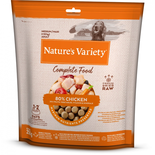 Nature's Variety Complete Freeze Dried Food For Adult Dogs Various Flavours