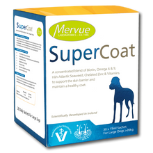 Load image into Gallery viewer, Mervue SuperCoat Vitamin Blend For Skin &amp; Coat For Large Breeds - 30 x 15ml
