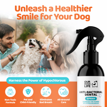 Load image into Gallery viewer, Our Dogs Life Hypochlorous Anti-Bacterial Dental Spray 250ml

