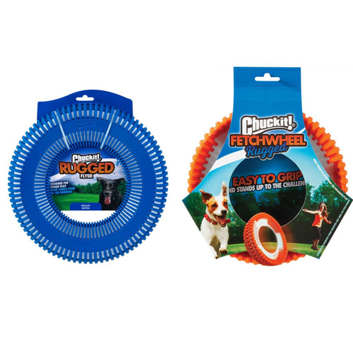 Chuckit! Rugged Fetch Wheel/Flyer Frisbee