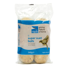 Load image into Gallery viewer, RSPB Super Suet Balls 6 Pack

