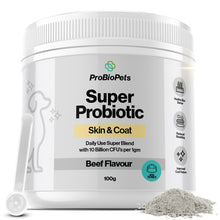 Load image into Gallery viewer, ProBioPets Daily Probiotic Skin and Coat Powder 100g

