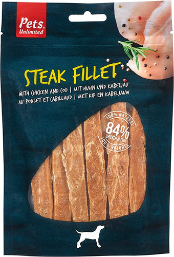 Pets Unlimited Steak Fillet Chicken For Dogs 