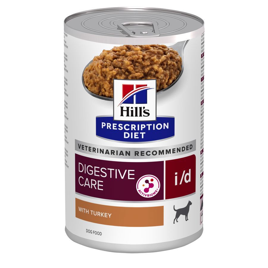 Hill's Prescription Diet i/d Digestive Care Wet Dog Food with Turkey 12x360g Can