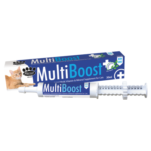 Mervue Multi Boost Multi-Vitamin & Mineral Supplement For Cats & Kittens Paste 30ml