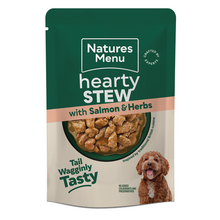 Load image into Gallery viewer, Natures Menu Dog Hearty Stew Pouches Variety Multipack For Adult Dogs 12 x 100g
