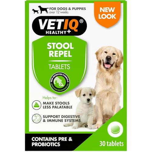 VETIQ Stool Repel 30 Tablets
