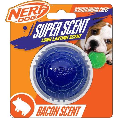 Nerf Dog Scented Bacon Super Scent Ball Solid Core Bacon