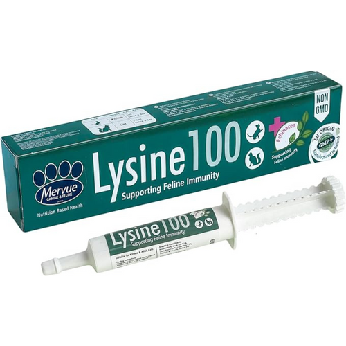Mervue Lysine 100 Paste For Cats & Kittens - Supporting Feline Immunity