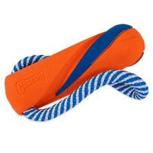 Load image into Gallery viewer, Chuckit! Ultra Bumper Tug Rope &amp; Rubber Fetch Dog Toy
