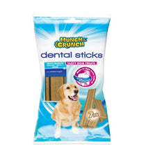 Load image into Gallery viewer, Munch &amp; Crunch Dental Sticks For Dogs x 7 Chews
