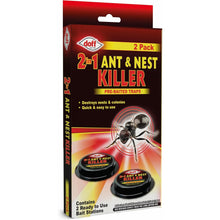 Load image into Gallery viewer, Doff 2 in 1 Ant &amp; Nest Killer - Pre-Baited Traps
