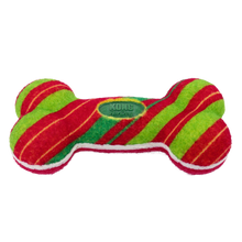 Load image into Gallery viewer, KONG Holiday AirDog Squeaker Bone Stripe Small
