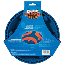 Load image into Gallery viewer, Chuckit! Whistle Flight Flyer Dog Toy Rubber Frisbee 
