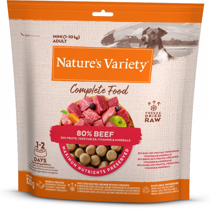 Nature's Variety Complete Freeze Dried Food For Adult Dogs