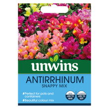 Load image into Gallery viewer, Antirrhinum Snappy Mix
